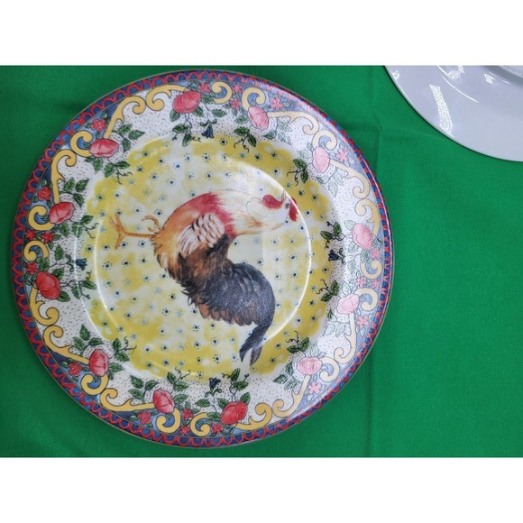 American Atelier Petite Provence Rooster plate - Picture 3 of 5